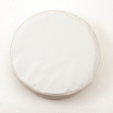 30 X 10 Plain White Tire Cover